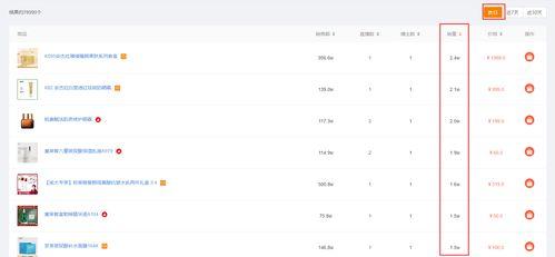 飞瓜商品今日销量,今日销量盘点