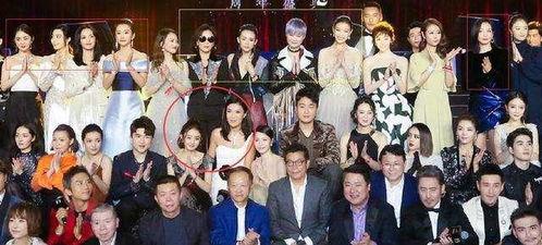 大合照明星网红,大合照中的明星网红风采